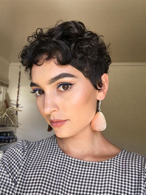 curly pixie cut|curly pixie cuts for women.